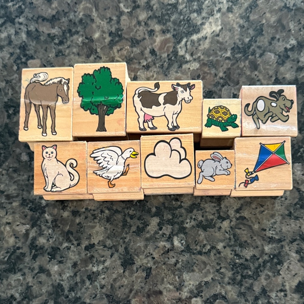 Animal Stamp Set for Kids